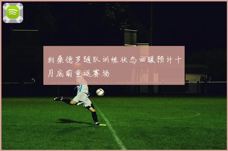 利桑德罗随队训练状态回暖预计十月底前重返赛场